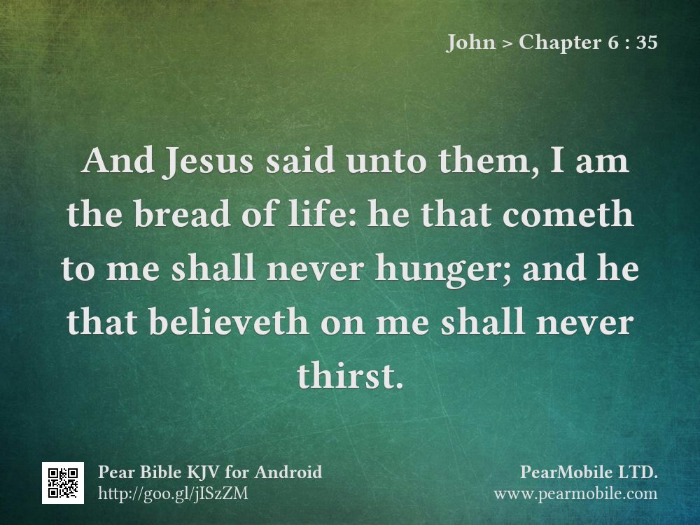 John, Chapter 6:35